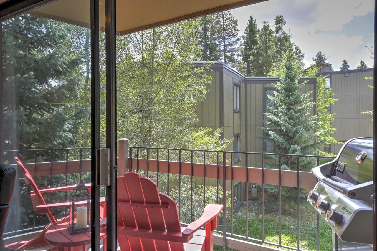 Breckenridge Condo With Balcony Walk To Ski Resort ภายนอก รูปภาพ