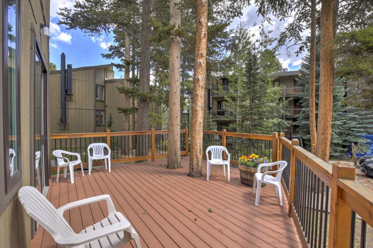 Breckenridge Condo With Balcony Walk To Ski Resort ภายนอก รูปภาพ